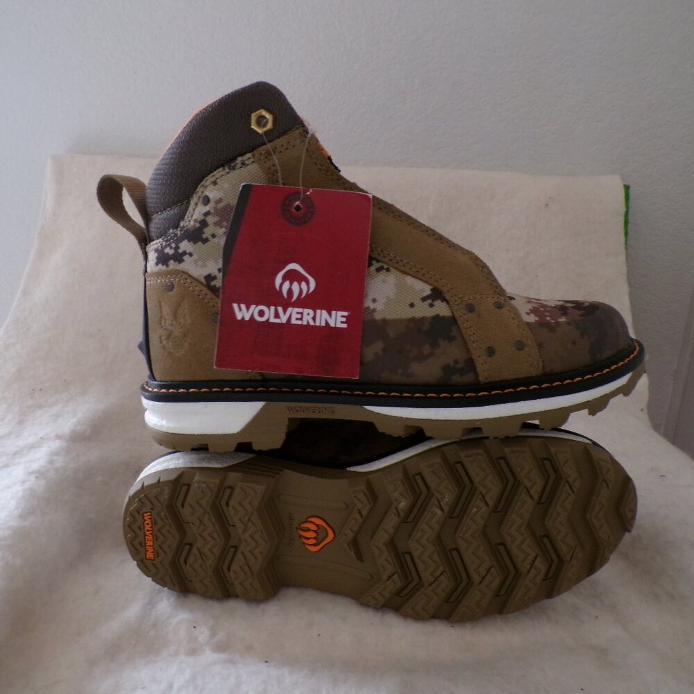 Wolverine Halo Forge USPR Coyote Spartan Boots Men 7 Womens 8.5 Hiking